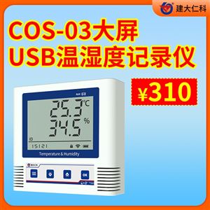 COS-03-*大屏USB温湿度记录仪