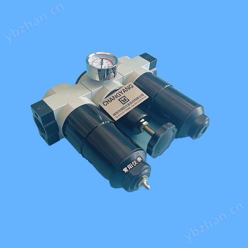 高压气源三联件16公斤压力压 气源接口DN25