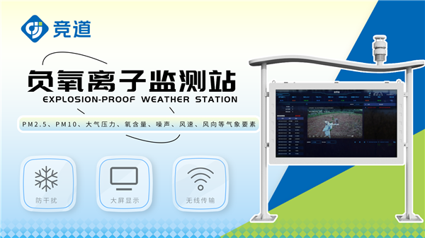 如何選擇適合的全彩屏負氧離子監測站