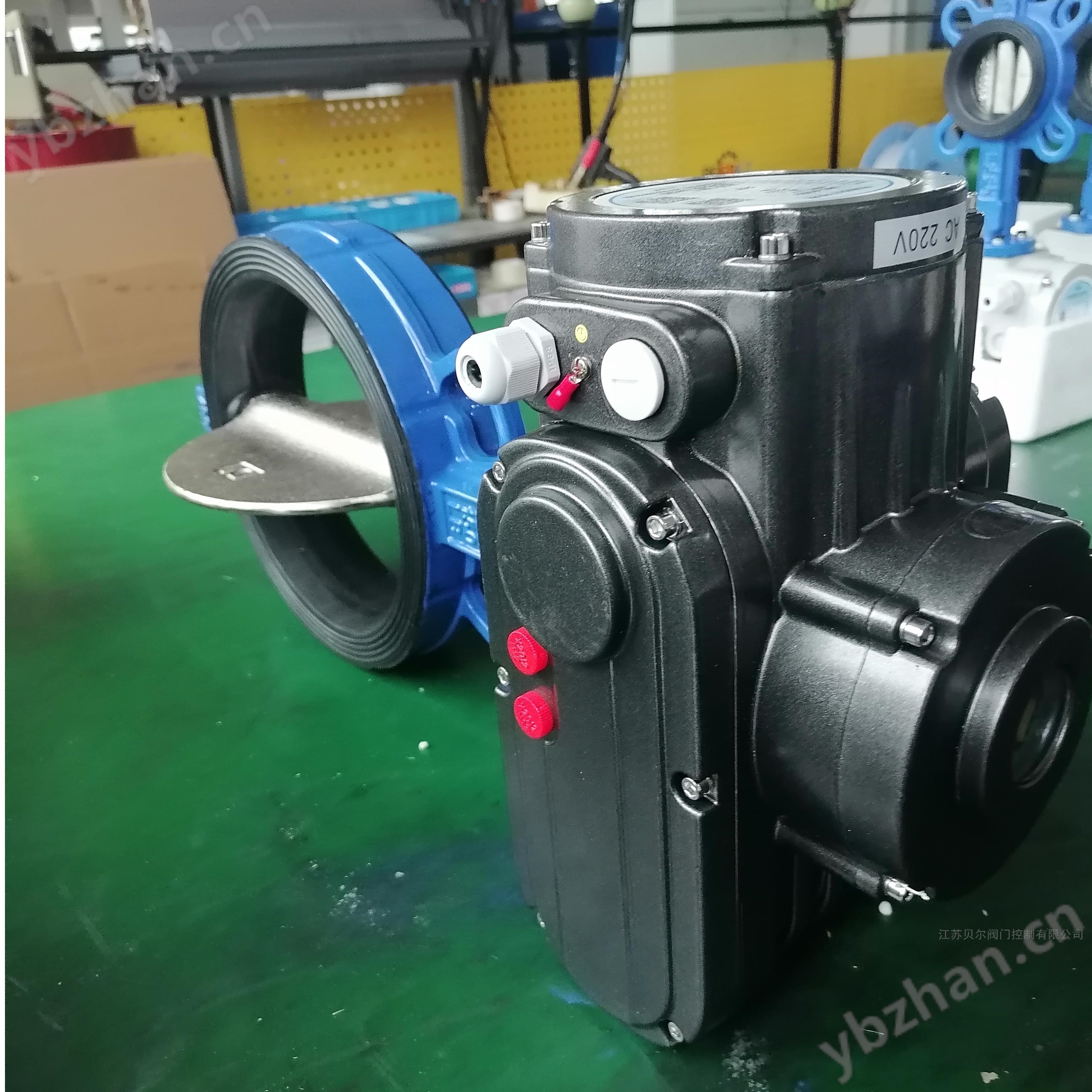 太陽能物聯網無線閥控器電動蝶閥