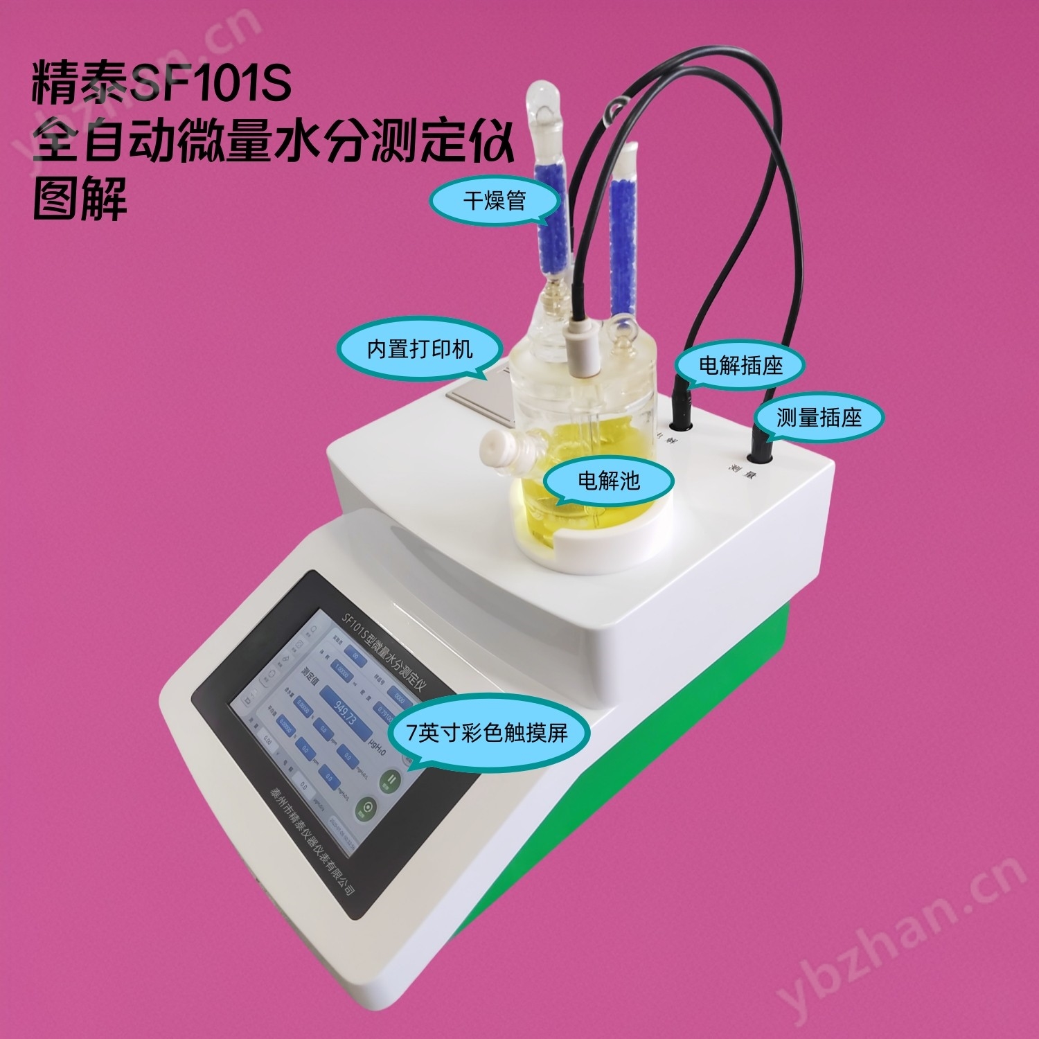 全自动卡尔费休水分测定仪 - 精度达0.1ppm