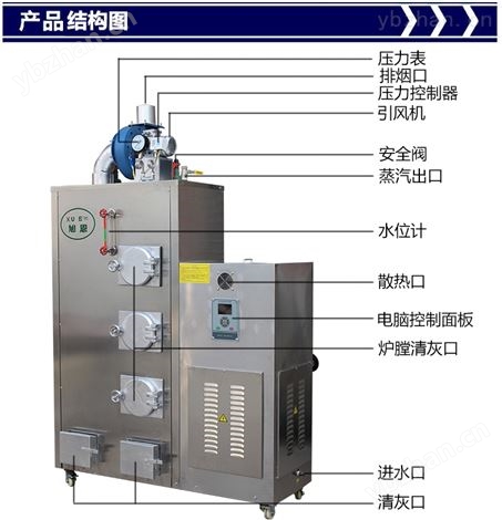 旭恩節能100KG生物質顆粒蒸汽鍋爐專賣店-注汽鍋爐