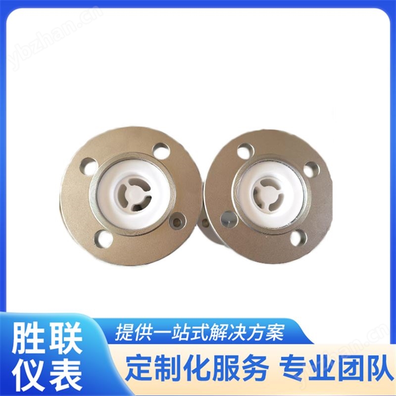 法兰连接金属管浮子流量计 性能参数指针显示远传