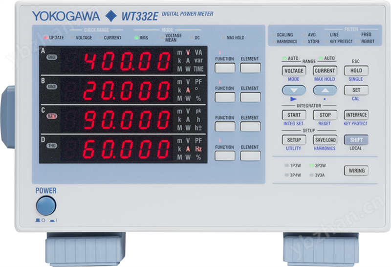 YOKOGAWA 橫河 數(shù)字功率計(jì) WT300E系列：WT310E/WT310EH/WT332E/WT333E3